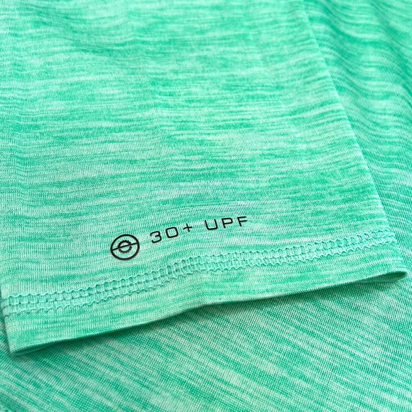 SPYDER SWIM RASH GUARD SURF SAND SUN SHIRT YPF 30+, BEAUTIFUL LIGHT GREEN, XL - Picture 8 of 13